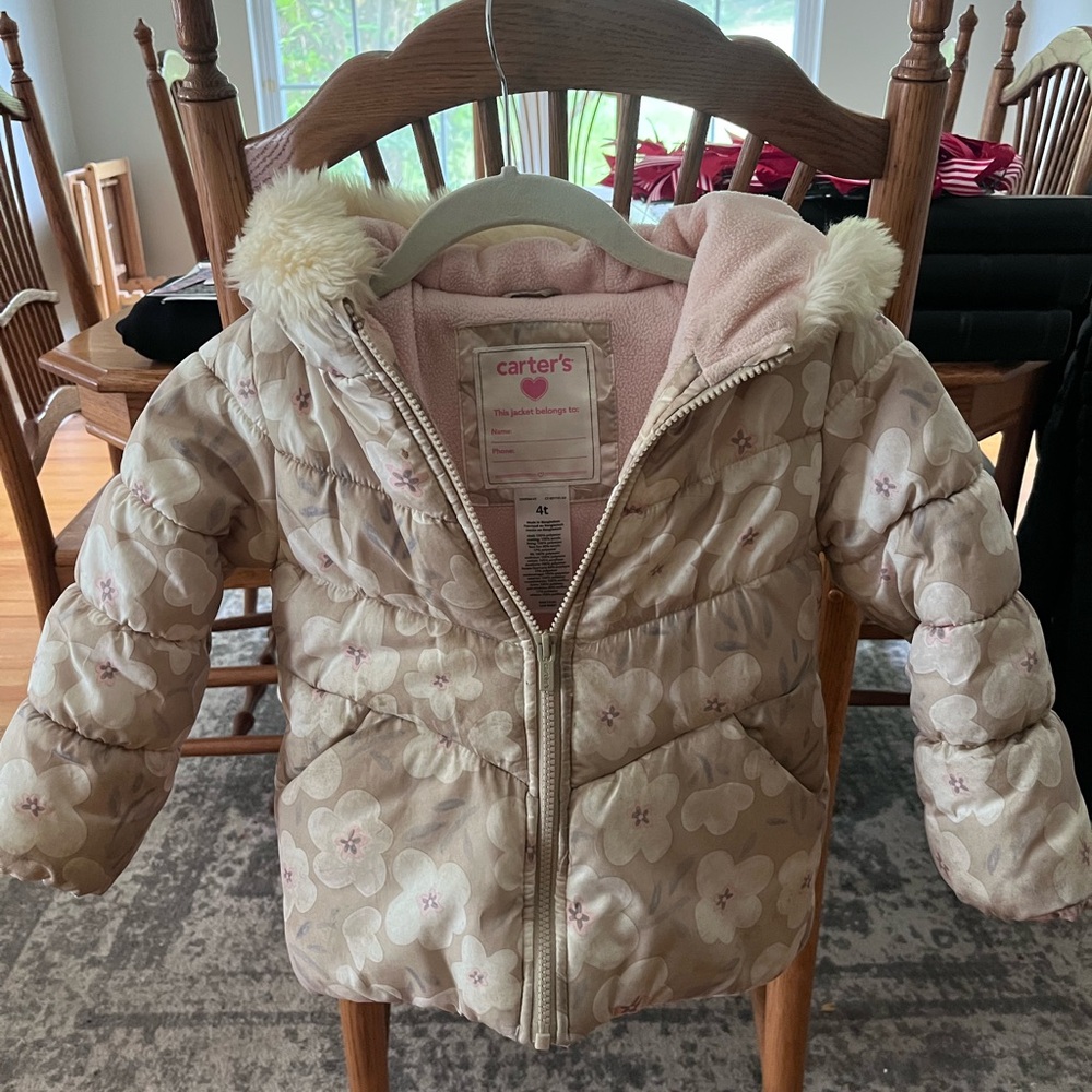 Carter's Pink and Cream Jacket